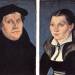 Diptych with the Portraits of Martin Luther and his Katharina von Bora